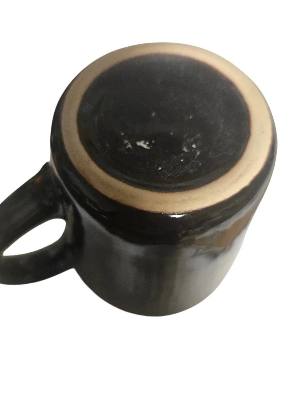 Z Gallerie Sumatra Coffee (Dark Brown) Cottagecore Ceramic Mug 12 Oz